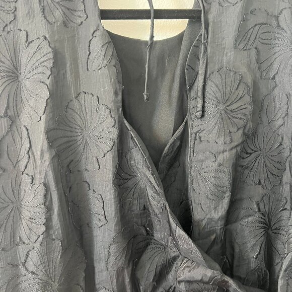 Kika Vargas x Target Puff Sleeve Black Dress – 4X - Picture 2 of 6